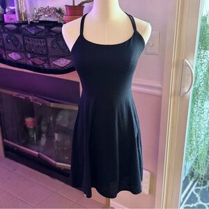 Mossimo Supply Co. Skater Black Mini Dress